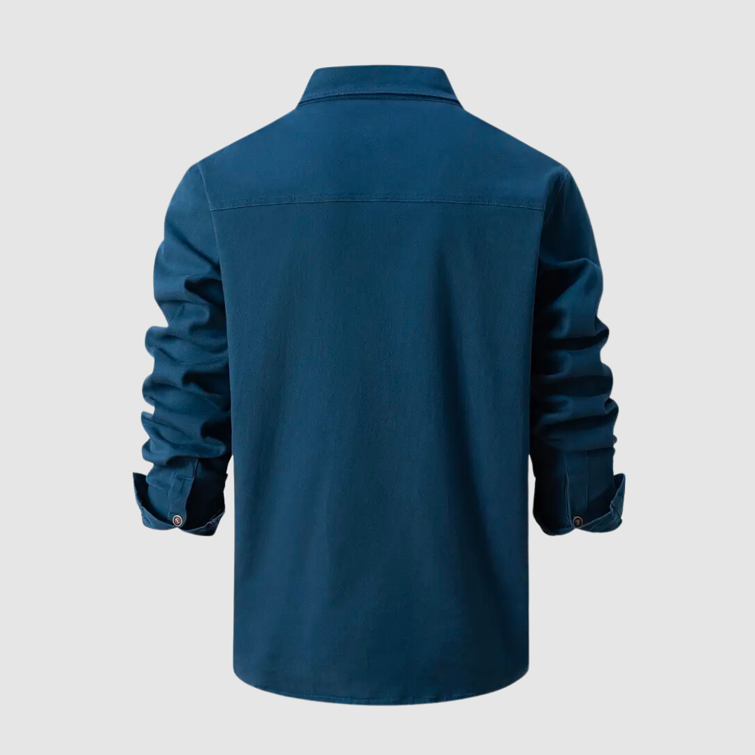 Men’s Long Sleeve Shirt Straight Cut