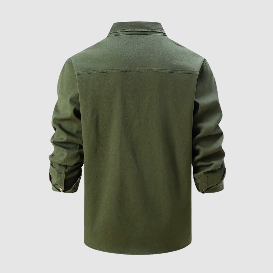 Men’s Long Sleeve Shirt Straight Cut