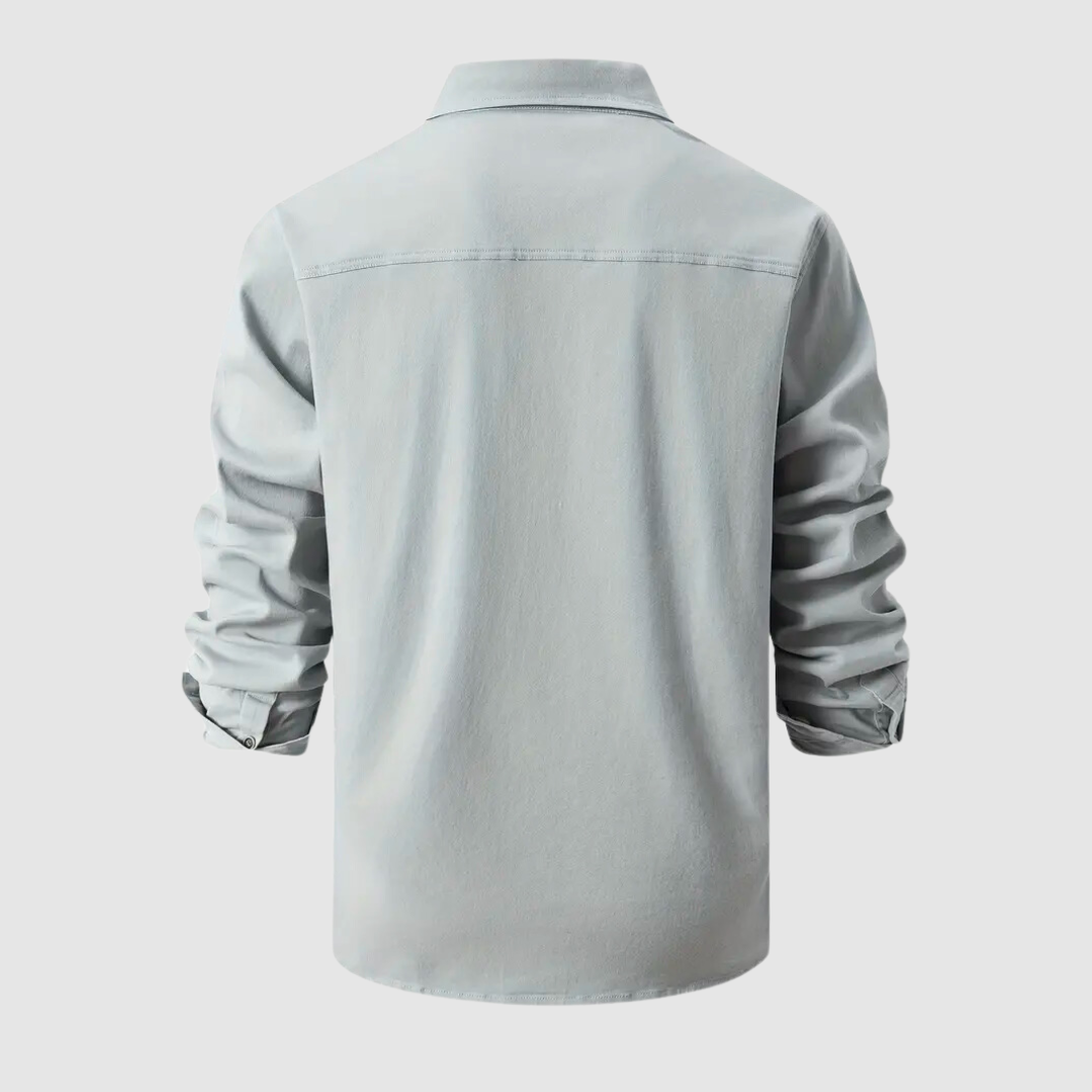 Men’s Long Sleeve Shirt Straight Cut