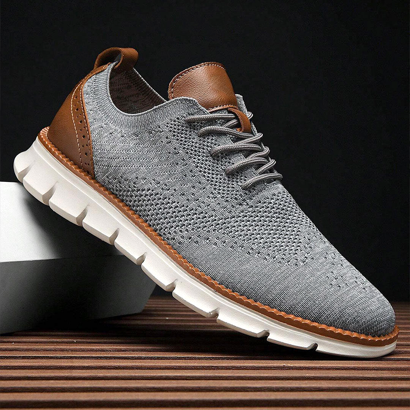 Men’s Low-Cut Sneakers Lace Up
