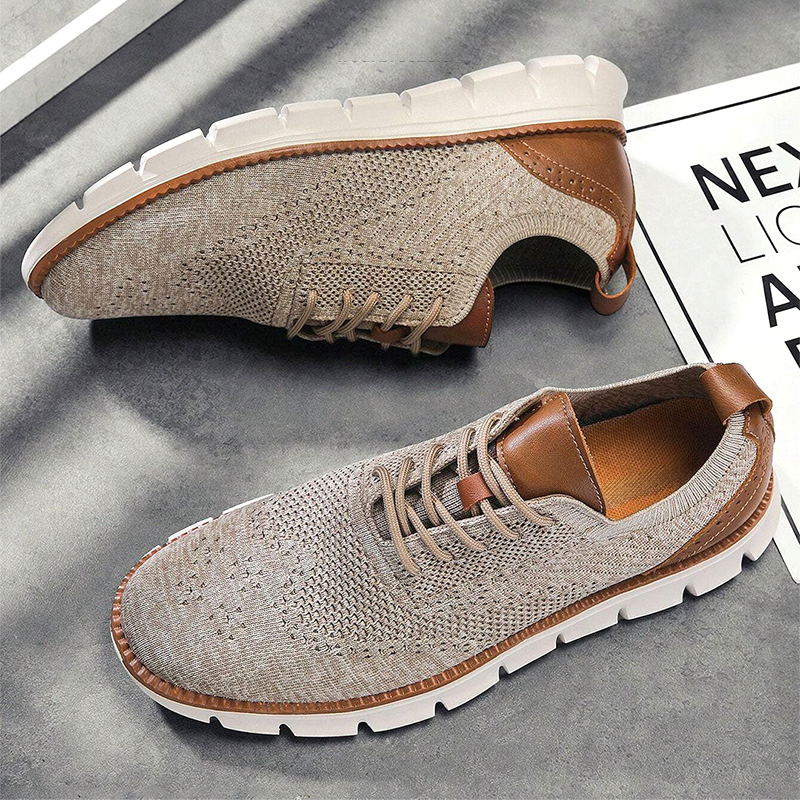 Men’s Low-Cut Sneakers Lace Up