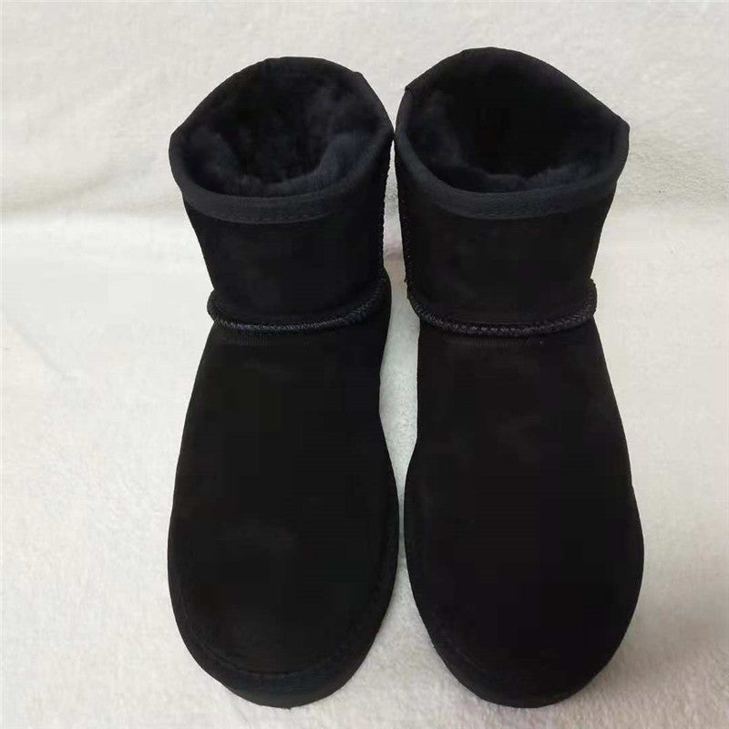 Ankle Boots Low Profile Rounded Toe