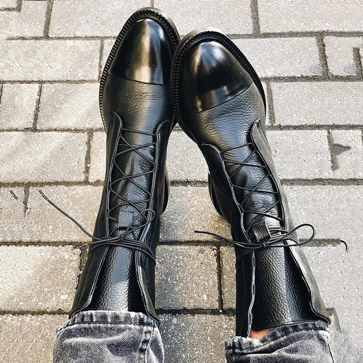 Ankle Boots Pointed Toe Smooth