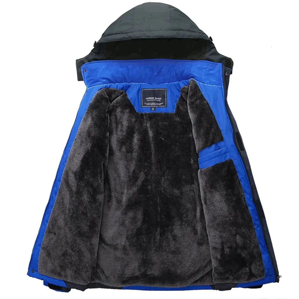 Men’s Winter Jacket Straight Cut Hip-Length