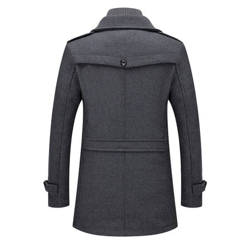 Men’s Two-Piece Winter Jacket Straight Shape Long Sleeve