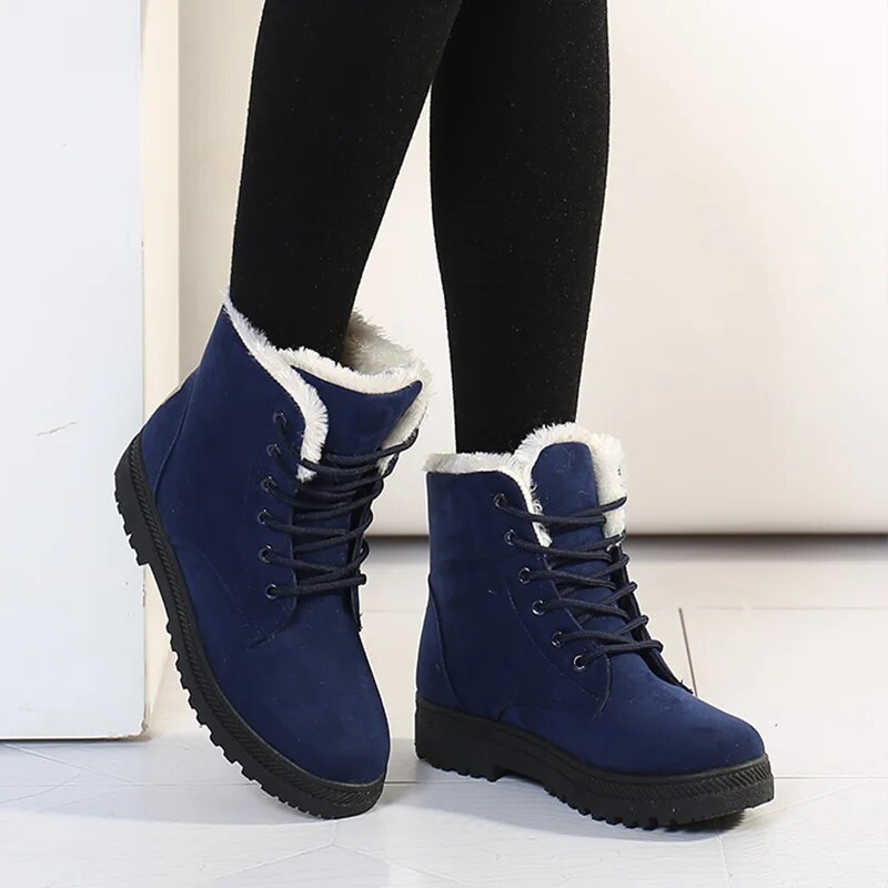 Ankle Boots Mid-Calf Structured Smooth