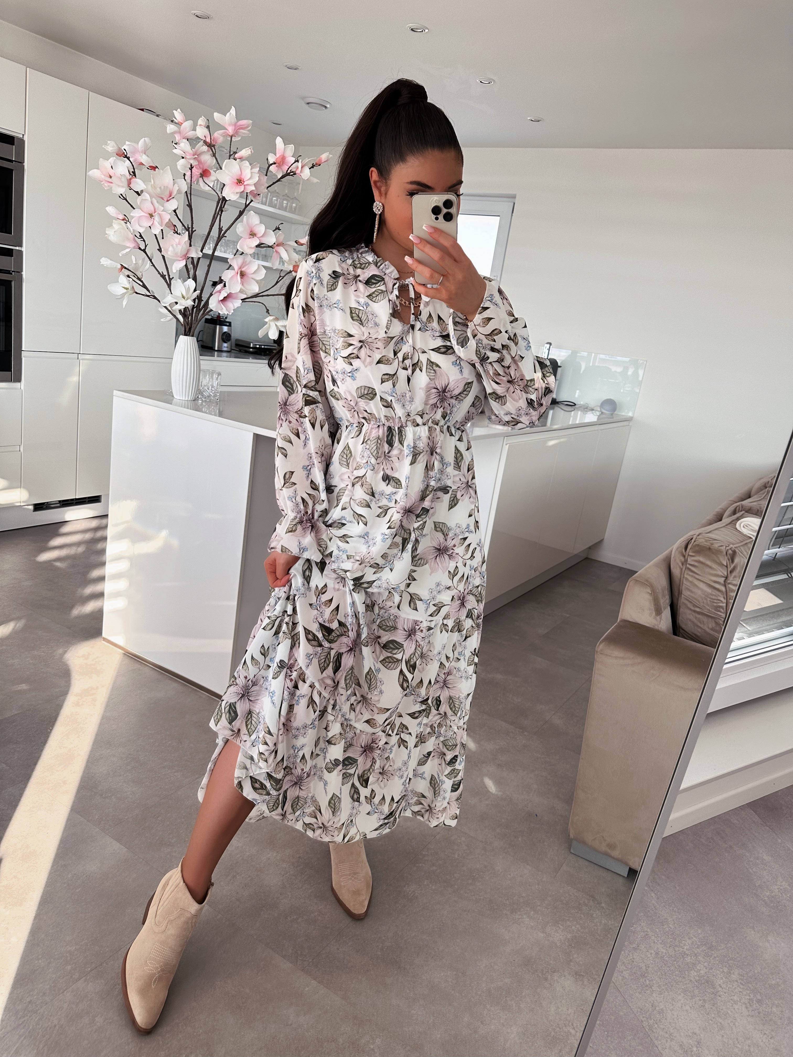 Ankle Boots Mid-Height Rounded Toe